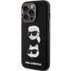 KARL LAGERFELD futerał do IPHONE 15 Pro Max KLHCP15XSDHKCNK (Silicone KC) czarny